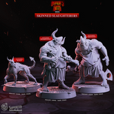 Skinned Slaughterers 3D-printed model